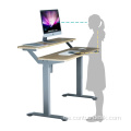 2024 Modern de dos capas Desktop en la sala de estar Muebles de oficina de lujo excelente mesa para el hogar